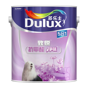 多樂士（Dulux）致悅抗甲醛凈味5合1內(nèi)墻乳膠漆 墻面漆 油漆涂料A744