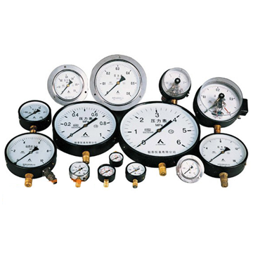 Y系列普通壓力表、氧壓力表、氨壓力表、遠傳壓力表、電接點壓力表